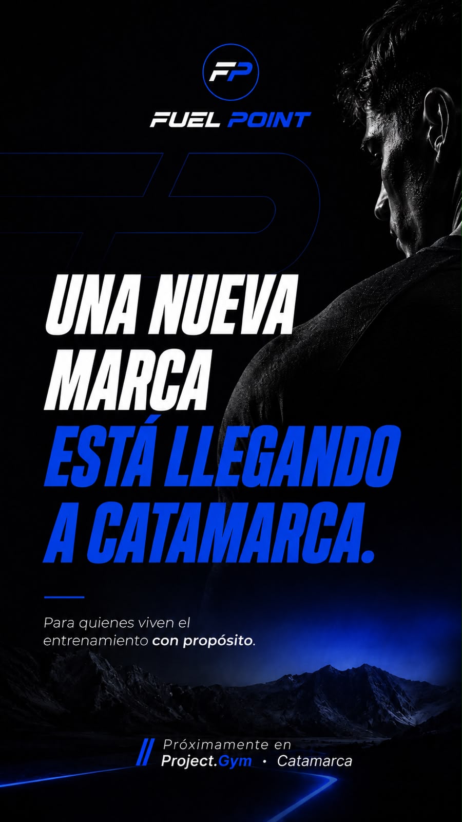 Atleta entrenando con suplementación Fuel Point